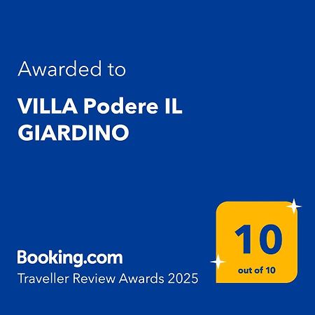 קסטיליון פיורנטינו Villa Podere Il Giardino מראה חיצוני תמונה